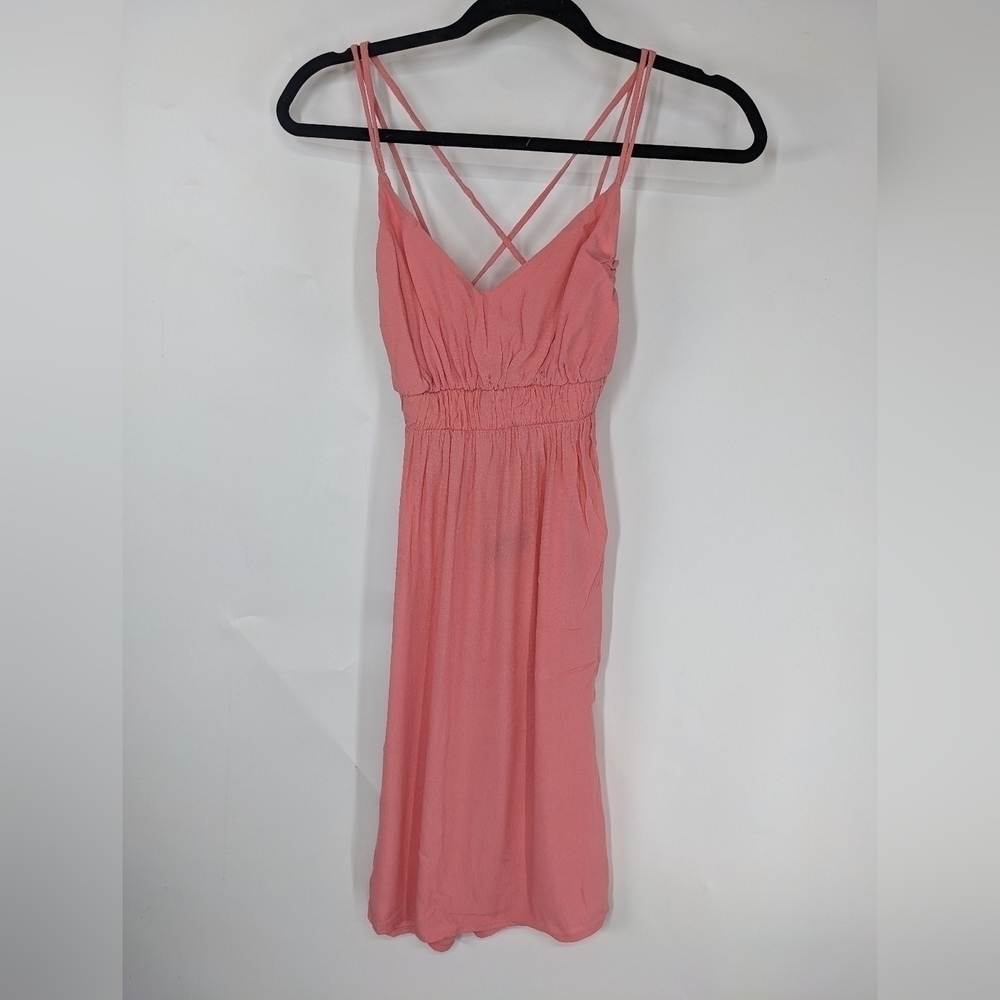 FAB'RIK Spaghetti Strap Open Back Dress